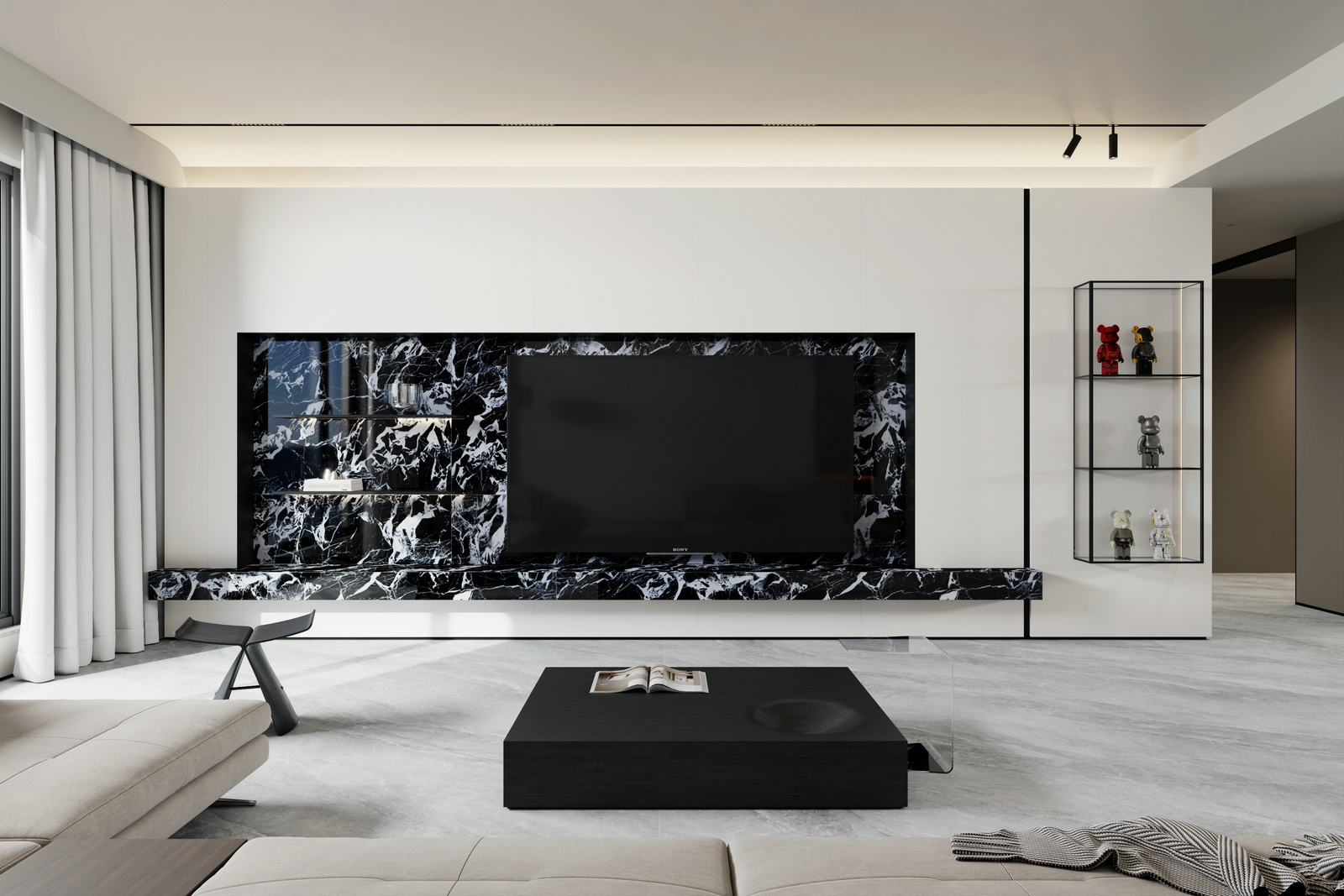 雪絨奶白 QHA902609E2543  效果圖