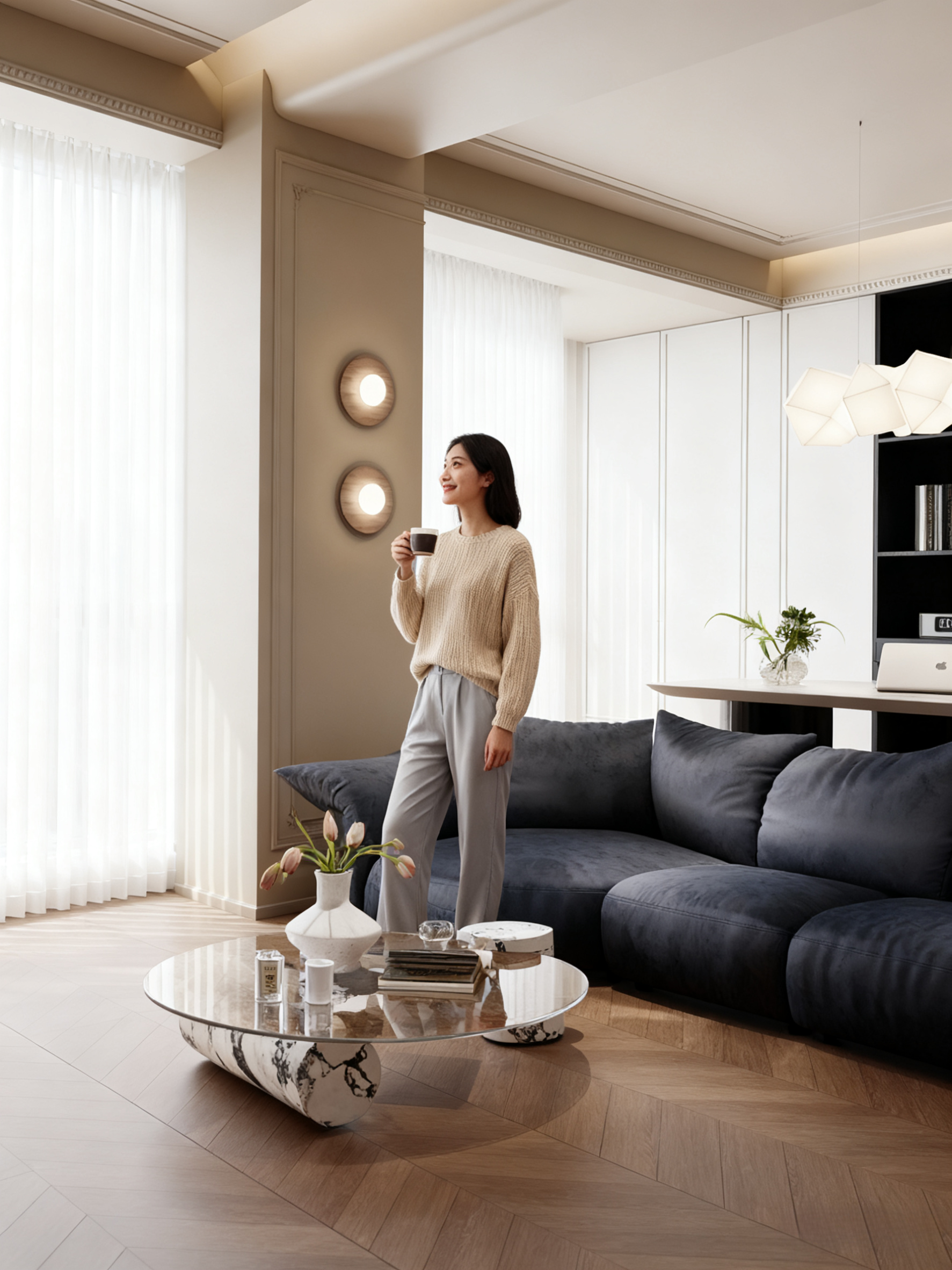 木紋系列|霜花柚木：慢時(shí)光里的木紋清柔(圖3)