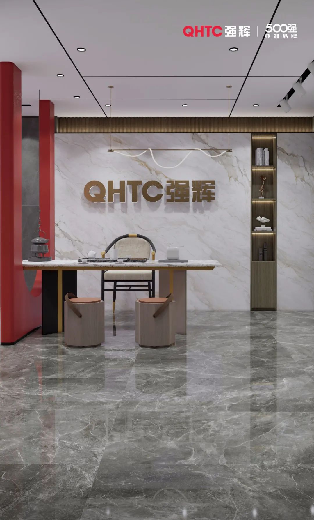 終端風采 | 強輝三鄉旗艦店,構建舒適高品質美學空間(圖5) 終端風采 | 強輝三鄉旗艦店,構建舒適高品質美學空間(圖5)