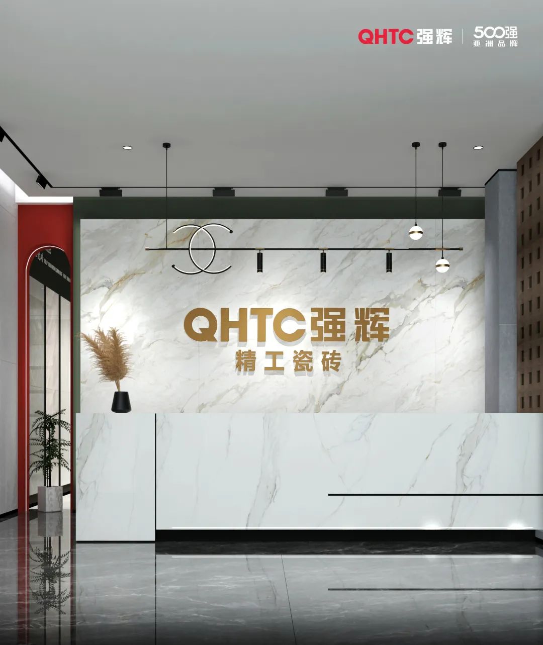 終端風采 | 強輝亳州旗艦店,簡約設計傳達空間的韻律感(圖6) 圖片