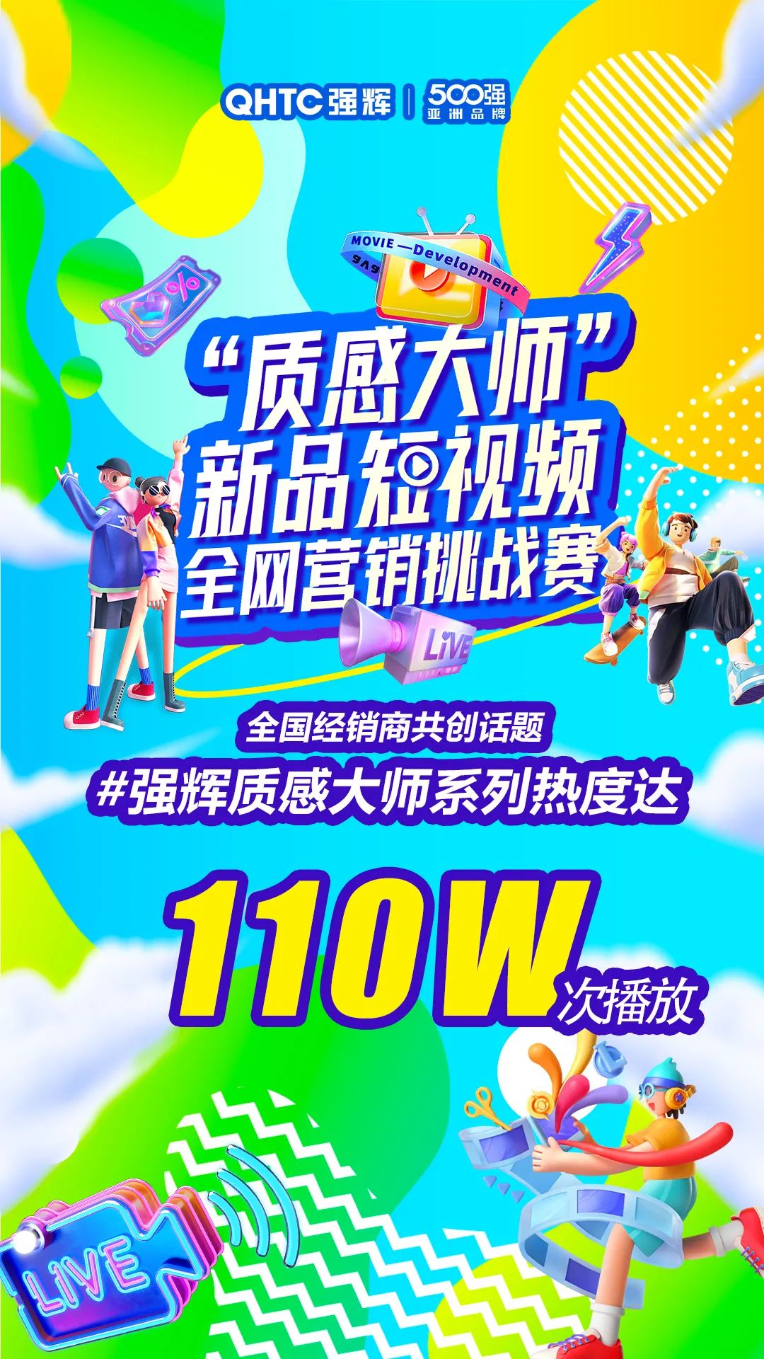 質感大師新品短視頻全網營銷挑戰賽結果公示!(圖3) 圖片