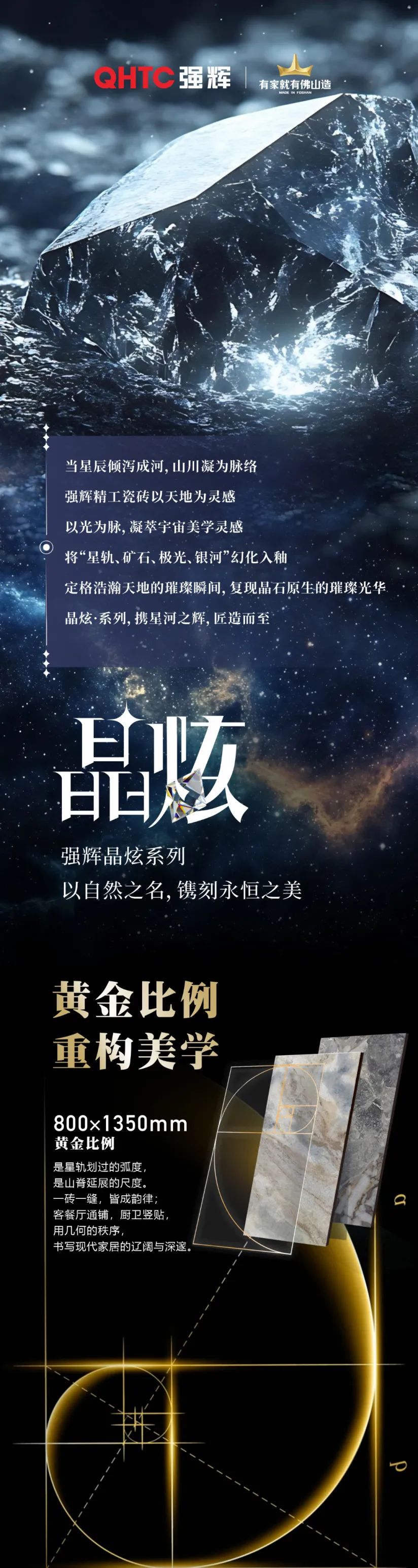 黃金比例,重構美學 | 強輝全新800×1350mm規格新品即將重磅上市!